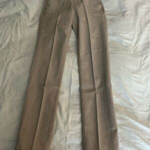 Abercrombie Kids Tan Straight Leg Khaki size Slim 13/14